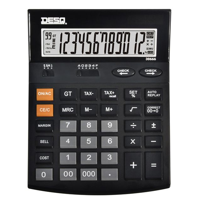Desq -  Rekenmachine  x-large check correct | 20 stuks