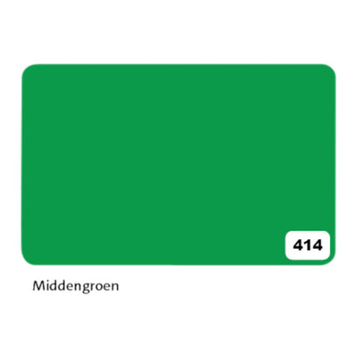 Etalagekarton Folia 1-zijdig 48x68cm 380gr nr414 middengroen | 10 stuks