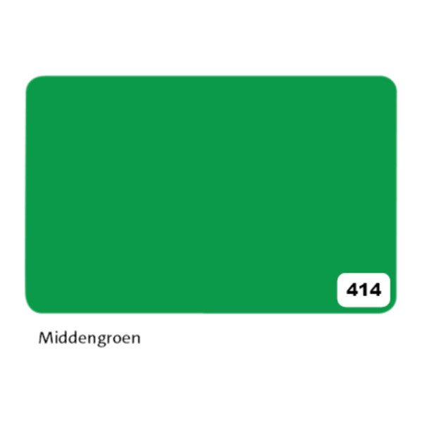 Etalagekarton Folia 1-zijdig 48x68cm 380gr nr414 middengroen | 10 stuks