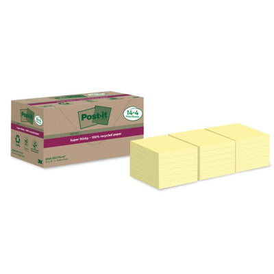 Post-it - Bloc de notas 654 RSS12CY 76x76mm amarillo 14+4 gratis