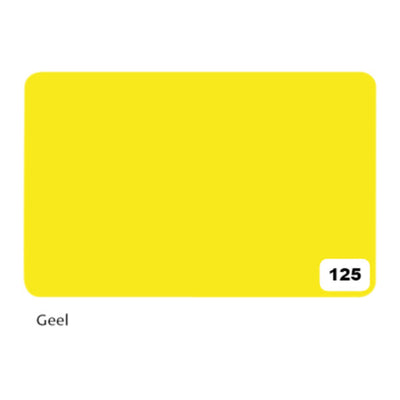 Folia Paper - Cartoncino per vetrina Folia 1 faccia 48x68cm 380gr nr125 giallo