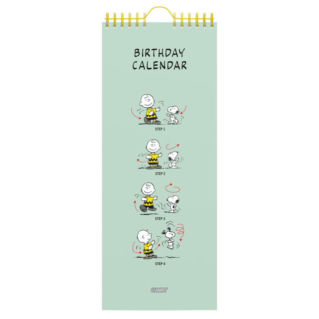 Lannoo - Calendrier d'anniversaire Lannoo Peanuts 130x325 | 1 pièce