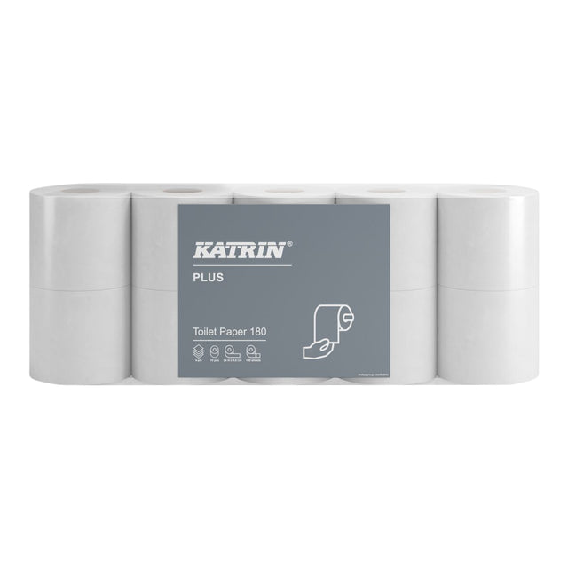 Katrin - Toilet paper 4-ply 180 sheets white 77755