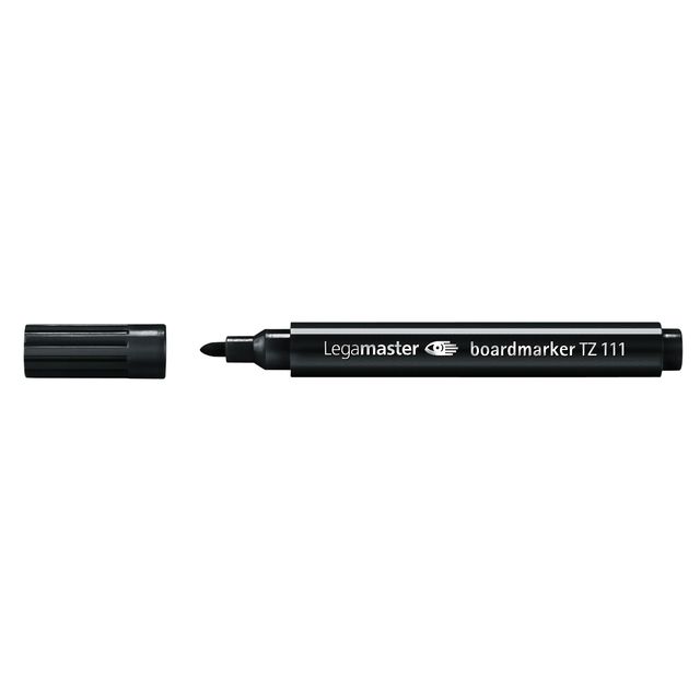 Legamaster - Pennarello per lavagna bianca TZ 111 mini 1mm nero | 10 pezzi