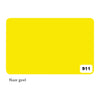 Folia Paper - Etalage Carton Folia 1 - 48x68cm 380gr NR911 Fluor jaune