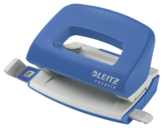 Leitz - Perforator Leitz NEXXT Recycle Mini 10 feuille bleu | 1 pièce