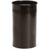 BRASQ - Papierkorb 21 Liter Edelstahl schwarz