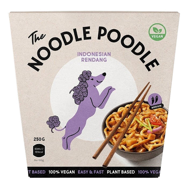 The Noodle Poodle - Nouilles indonésiennes Rendang 250gr | 8 pièces