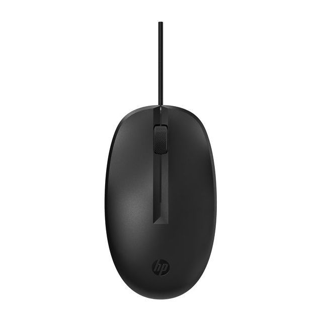 HP - Maus HP 128 Laser Wired Black | 1 Stück