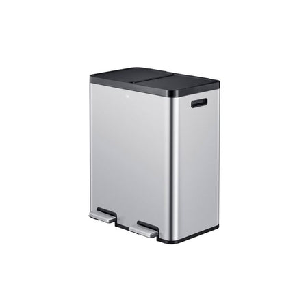 EKO - Essential Recycler pedal bin 2x30 liters stainless steel