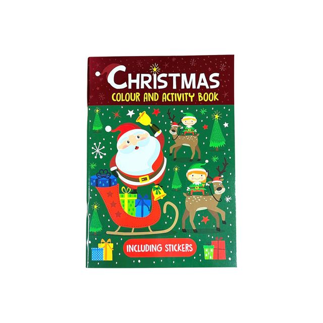 Office - Kleur- en activiteitenboek a4 kerst | 12 stuks