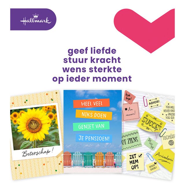 Hallmark - Set de recharge pour cartes de vœux A4 Business Moments 8 cartes