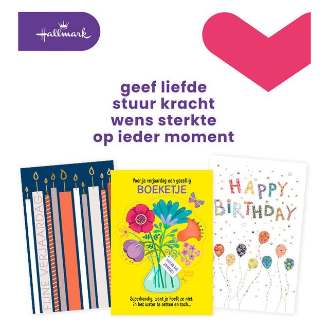 Hallmark - Carte de voeux Hallmark Navulset Birthday 12 pièces | Régler un 12 morceau