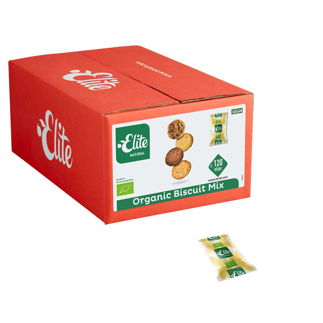 Elite - Cookies Elite Mélange de biscuits biologiques naturels | Box a 120 pièces