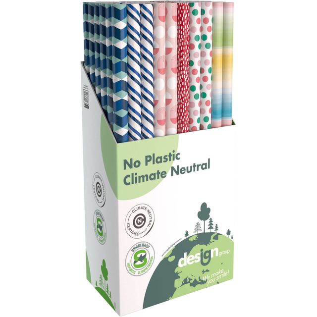 IG design - Carta da regalo IG Group Geo 200x70cm assortiti