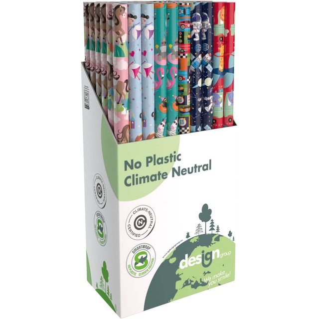 IG design - Carta da regalo IG Group Kids 200x70cm assortiti