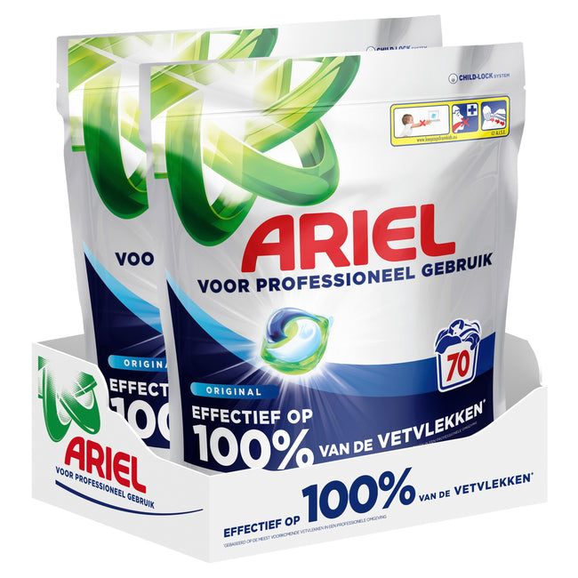 Ariel - Lessive professionnelle All-one régulière 70 dosettes
