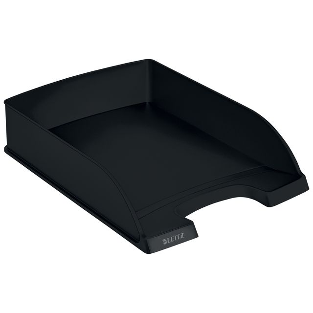 Leitz - Corbeille à courrier Recycle A4 noir