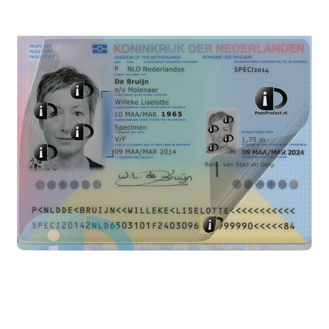 PassProtect - Película protectora sProtect para pasaporte