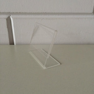 Klika -  L-standaard acryl bxh 74x53mm A8 Liggend