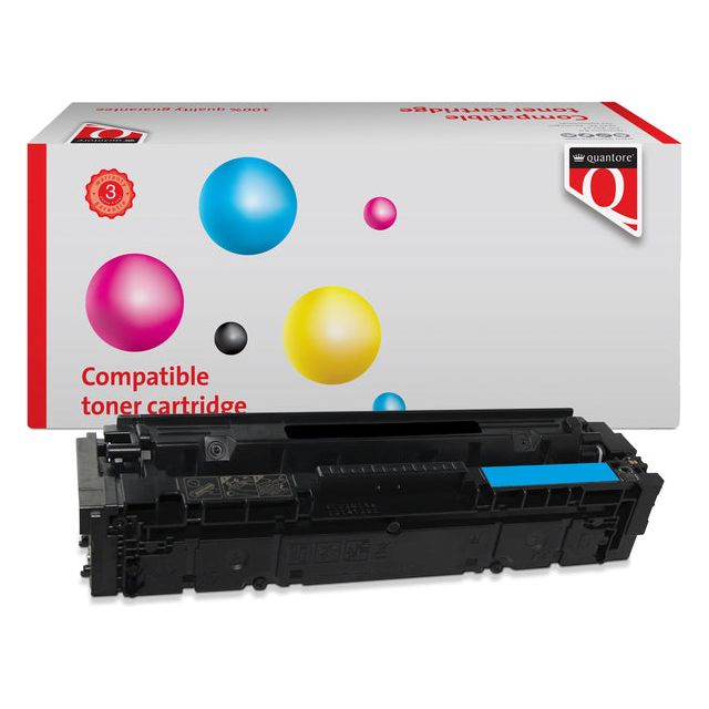 Quantore - Tonercartridge tbv hp w2211x cyaan