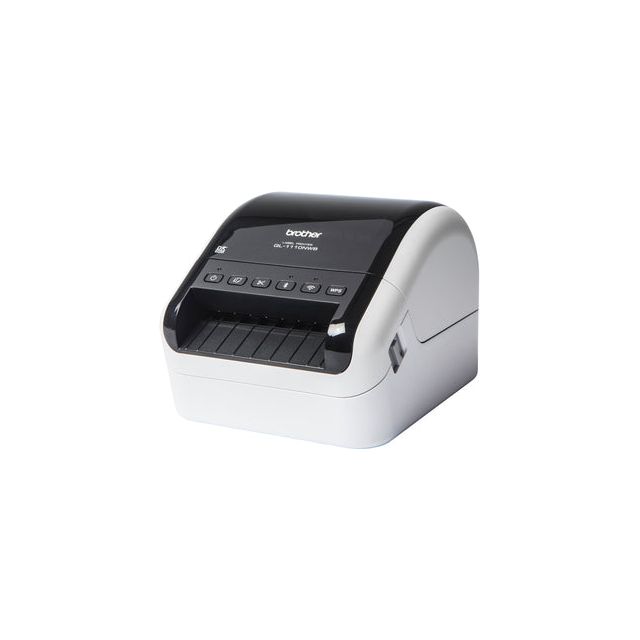 Frère - Imprimante d'étiquette Brother DK QL1110NWB 104 mm blanc