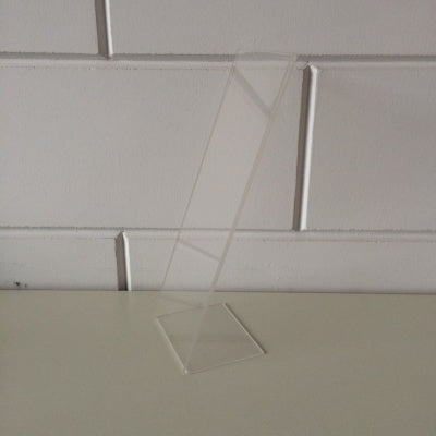 Klika - L-standard acrylic wxh 105x300mm. Standing 40 pieces