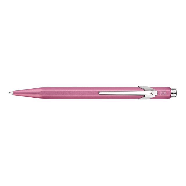 Caran D'Ache - Ballpen Caran D'Che Colormat -x 849 Pink | Boîte extérieure une pièce de 2