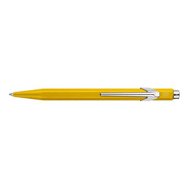 Caran D'Ache - Ballpen Caran d'Ache Colormat -X 849 Jaune | Boîte extérieure une pièce de 2