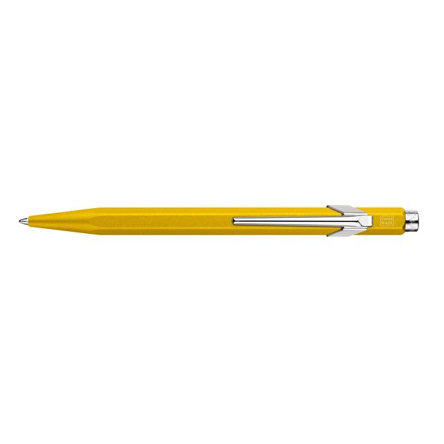 Caran d'ache -  Balpen  colormat-x 849 geel