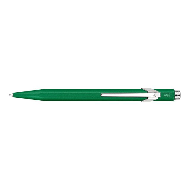 Caran D'Ache - Ballpen Caran D'Che Colormat -X 849 Green | Boîte extérieure une pièce de 2