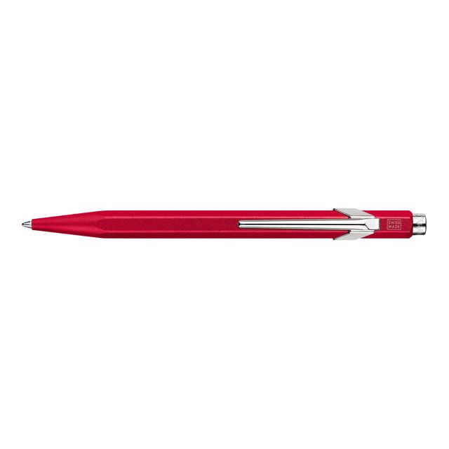 Caran D'Ache - Ballpen Caran D'Che Colormat -X 849 Red | Boîte extérieure une pièce de 2