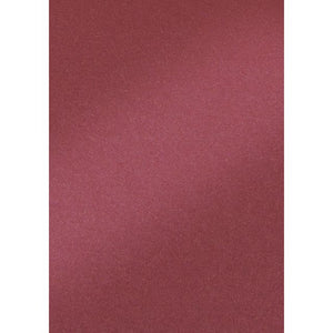 Folia Paper - Photo cardboard Folia 2-sided 50x70cm 250gr mother of pearl nr22 dark red | 10 pieces