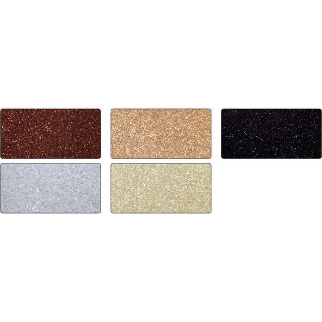 Folia Paper -  Glitterkarton folia 50x70cm 300gr 5vel classic ass