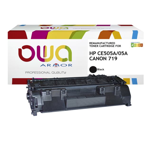 OWA - Cartucho de tóner alternativo para CE505A negro
