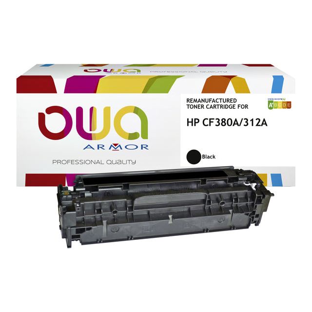 OWA - Tonercartridge Owa HP CF380A Black | 1 pièce