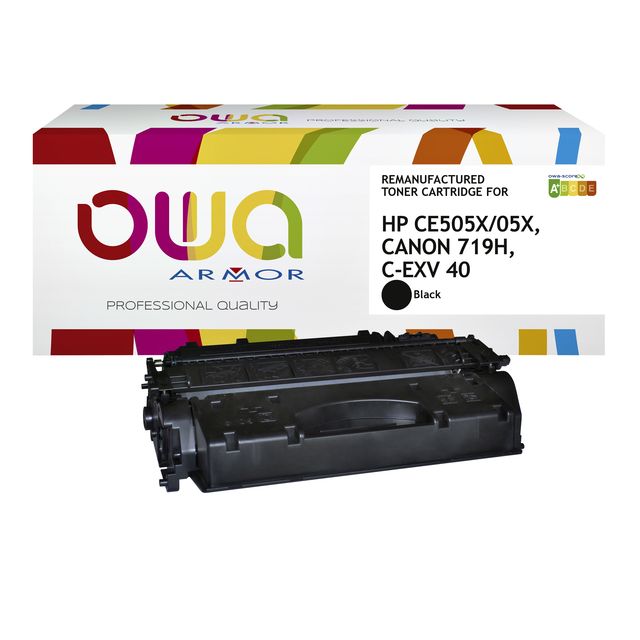 OWA -  Tonercartridge  alternatief tbv CE505X zwart