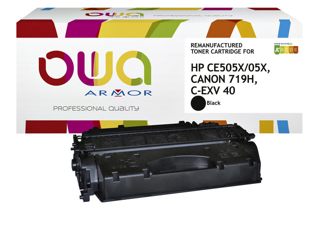 OWA - Tonercartridge owa hp ce505x zwart