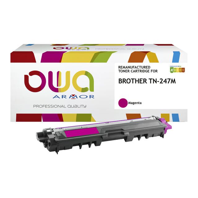 OWA - Toner Owa Bruder Tn -247m rot | 1 Stück