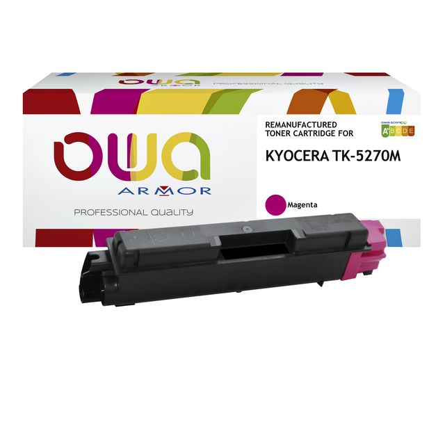 OWA -  Toner  kyocera tk-5270m rood