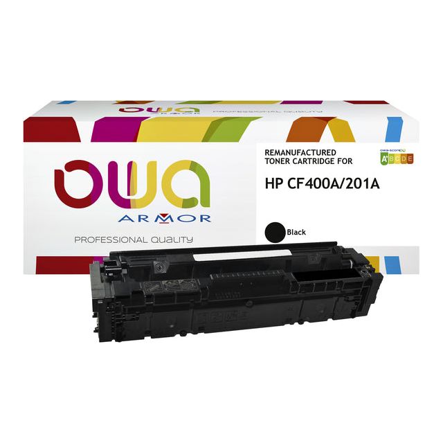 OWA - Tonercartridge Owa HP CF400A Black | 1 pièce