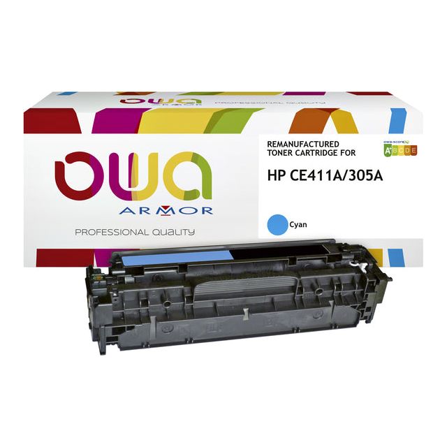 OWA - Tonercartridge owa hp ce411a blauw