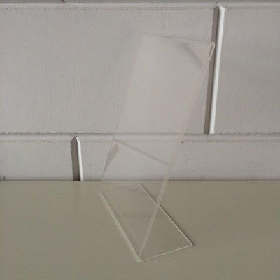 Klika -  L-standaard acryl bxh 160x240mm. Staand 40 stuks