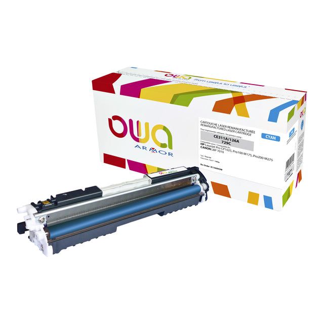 OWA - Tonercartridge Owa HP CE311A Blue | 1 pièce