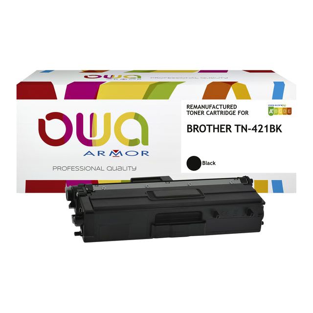 OWA - Toner owa brother tn-421bk zwart