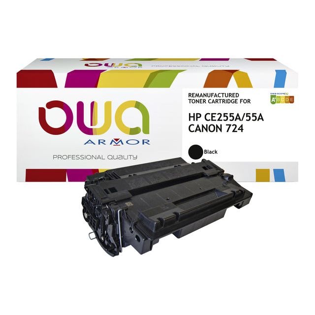 OWA - Tonercartridge OWA HP CE255A Schwarz | 1 Stück