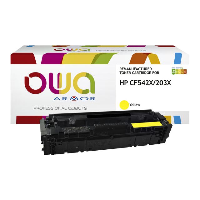 OWA - Tonercartridge OWA HP CF542X Gelb