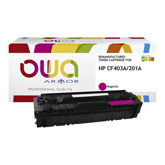 OWA - Tonercartridge owa hp cf403a rood