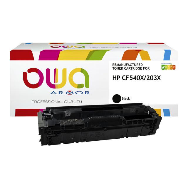 OWA - Tonercartridge OWA HP CF540X Schwarz