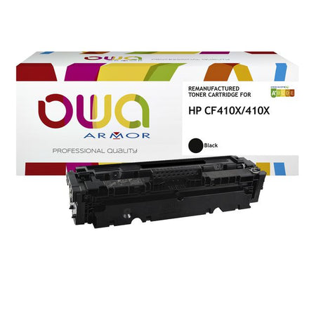 OWA -  Tonercartridge  hp cf410x zwart